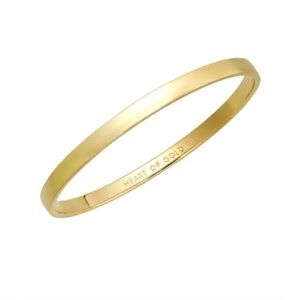Kate Spade Heart of Gold bangle bracelet